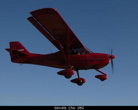 Have I mentioned I love my Kitfox?  Departing Windsock Runway, 2010.