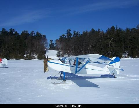 EAA Winter ski flyin! Vermont