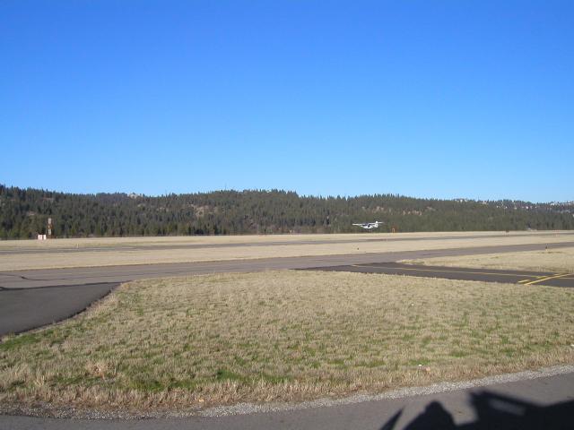 landing on the sod at felts field