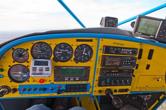 Panel shot in flight in 2013 right after I bought it from the second owner.