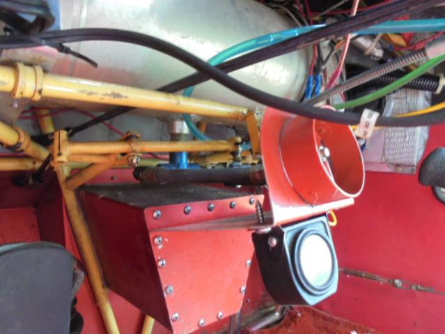 fuel valve, starter access, useless ammeter
