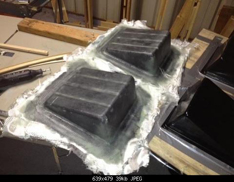 Mold for new fiberglass tool boxes, I did not like plastic one