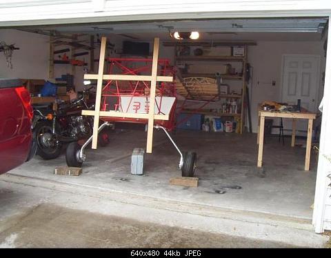 Tucked in the garage