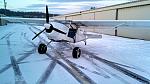 kitfox outside it's hangar