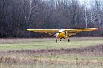 Take off at Central County airport 68C (Iola Wisconsin)